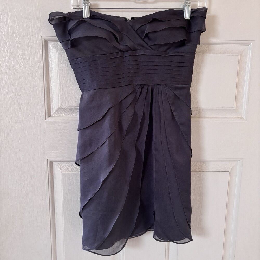 Adrianna Papell Mini Dress‎ Womens 4 Petite Whimsigoth Fairy Cocktail Hoco Indie